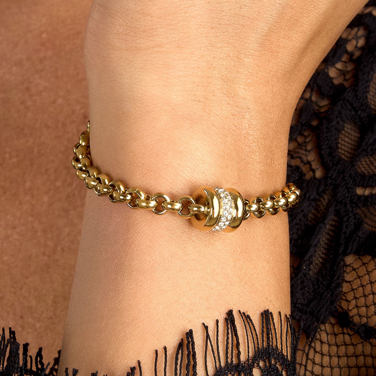 Bracelet VINTAGE BOLD or jaune, MORELLATO