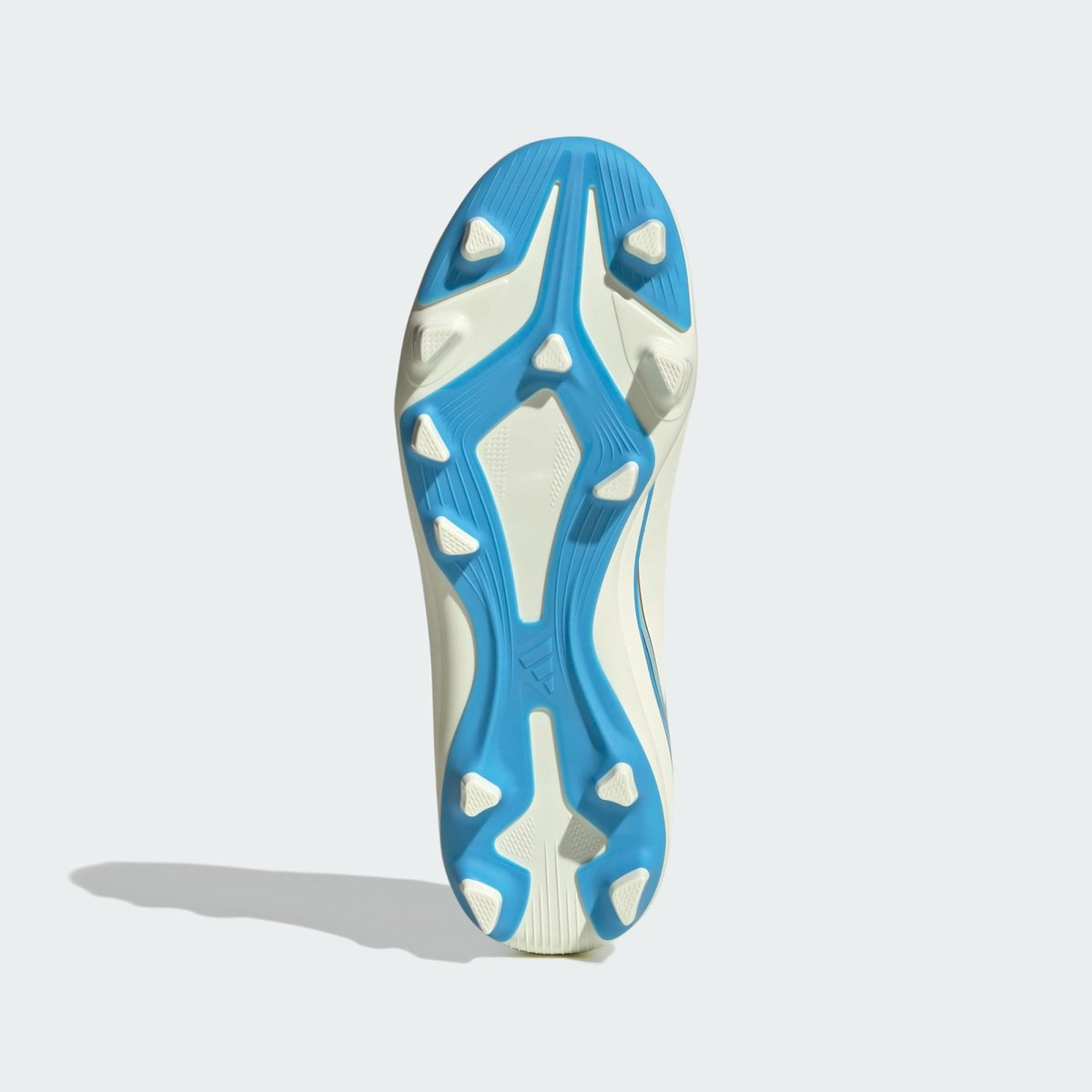 Chaussure De Football F50 Messi Club Terrain Souple / Multi-Surfaces Enfants ivory / semi blue burst / icey blue, adidas Performance