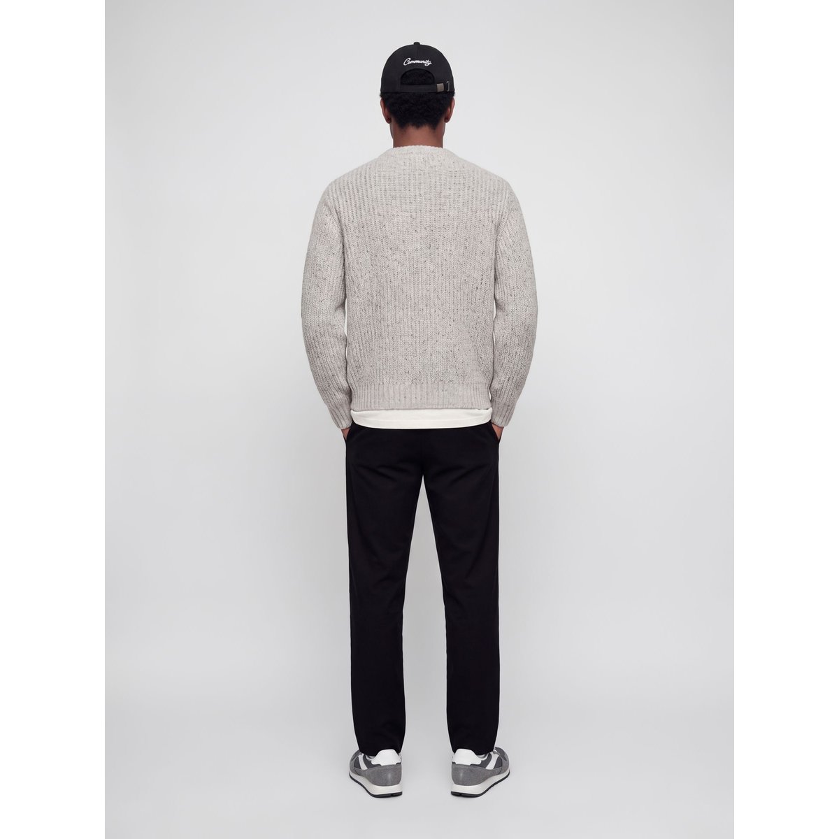 Pantalon Ample black 1, JACK & JONES