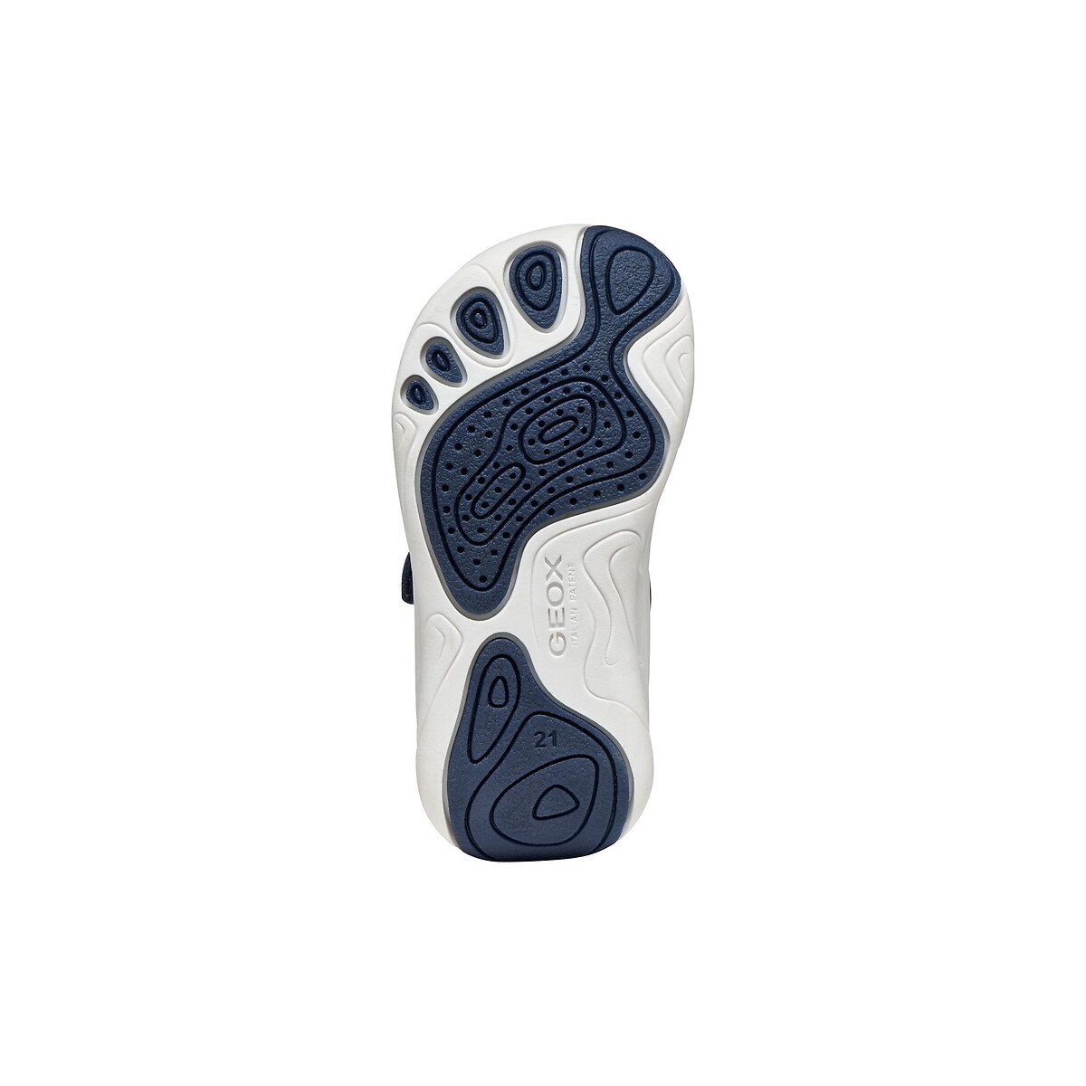 Baskets respirantes FOOT-RUN bleu marine, GEOX