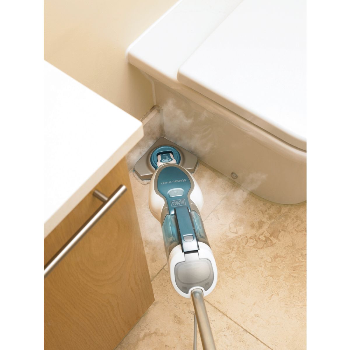 Balai vapeur FSM1640-QS bleu, BLACK & DECKER