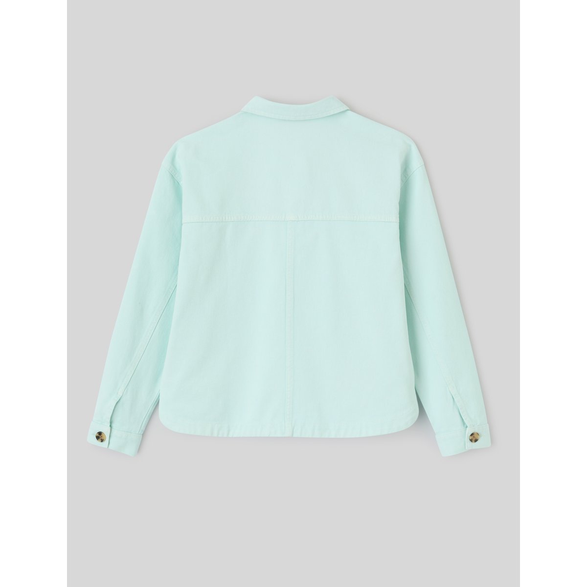 Veste garment dyed menthe, BZB