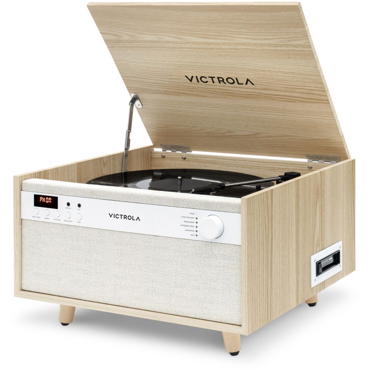Platine vinyle VTA-820 Naturel couleur unique, VICTROLA