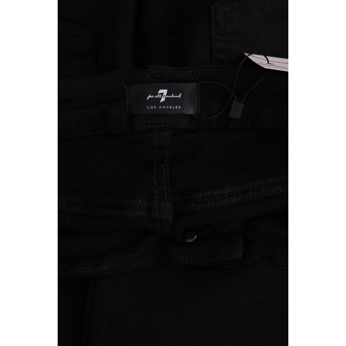 Jean slim - Très Bon État noir, 7 FOR ALL MANKIND