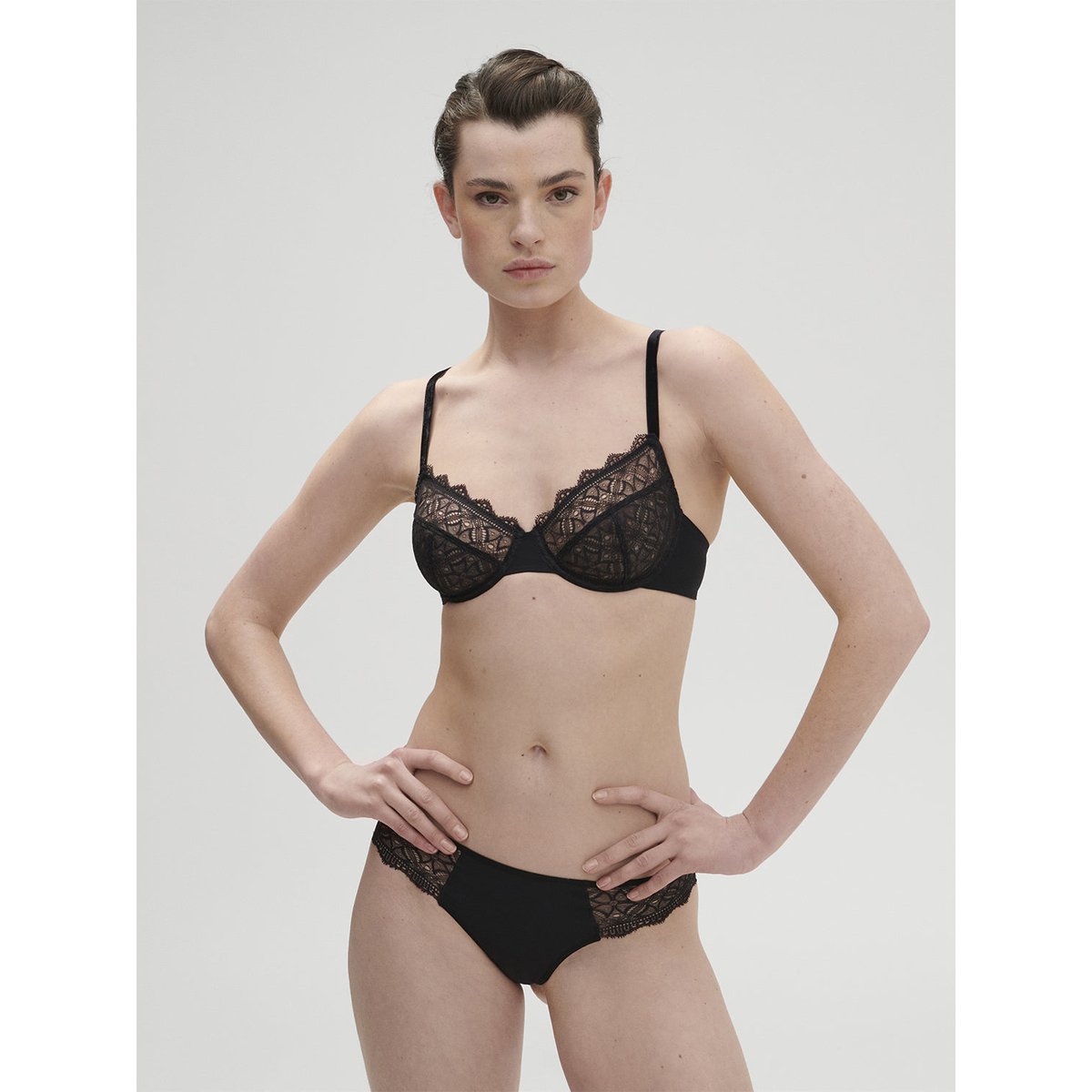 Soutien-gorge avec armatures classique, ESCALE noir, SIMONE PERELE
