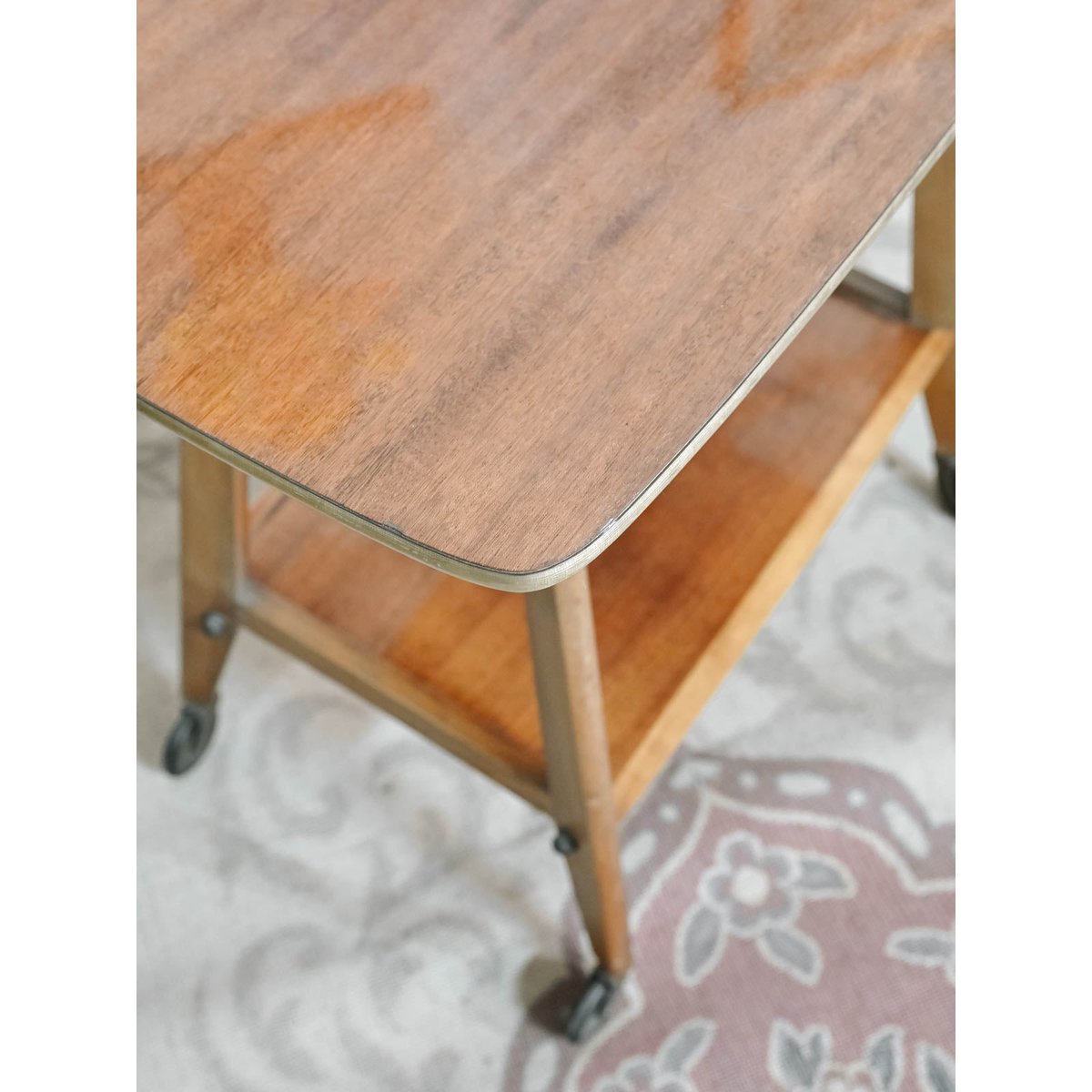 Desserte scandinave Anouk N°386 - Bon état bois clair, DEBONGOUT