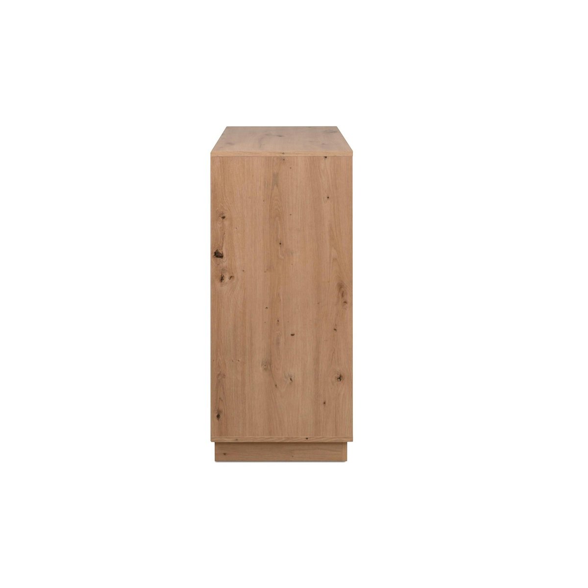 Buffet 2 portes décor bois et blanc ALVA blanc, PIER IMPORT