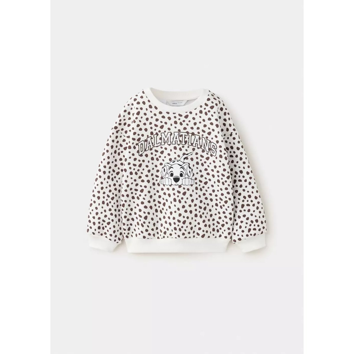 Sweat-shirt en coton 101 Dalmatiens écru, MANGO BABY