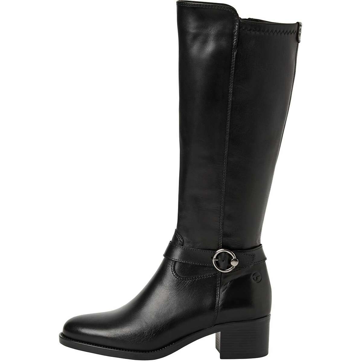 Bottes à petit talon noir, TAMARIS