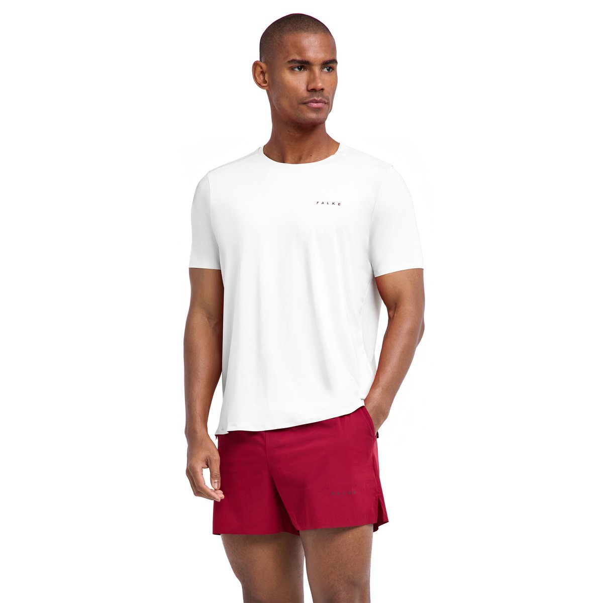 T-Shirt neige, FALKE
