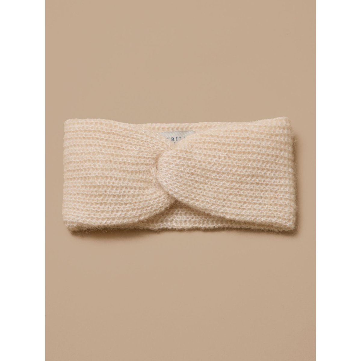 Headband en maille perlée ecru, CYRILLUS