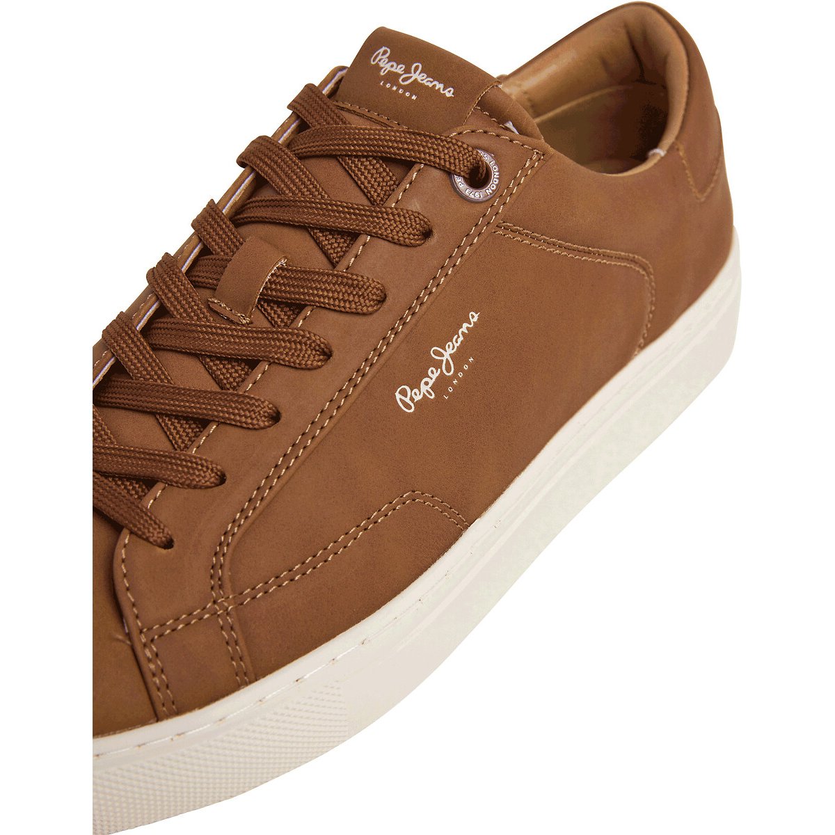 Lage sneakers Joe Basic camel, PEPE JEANS