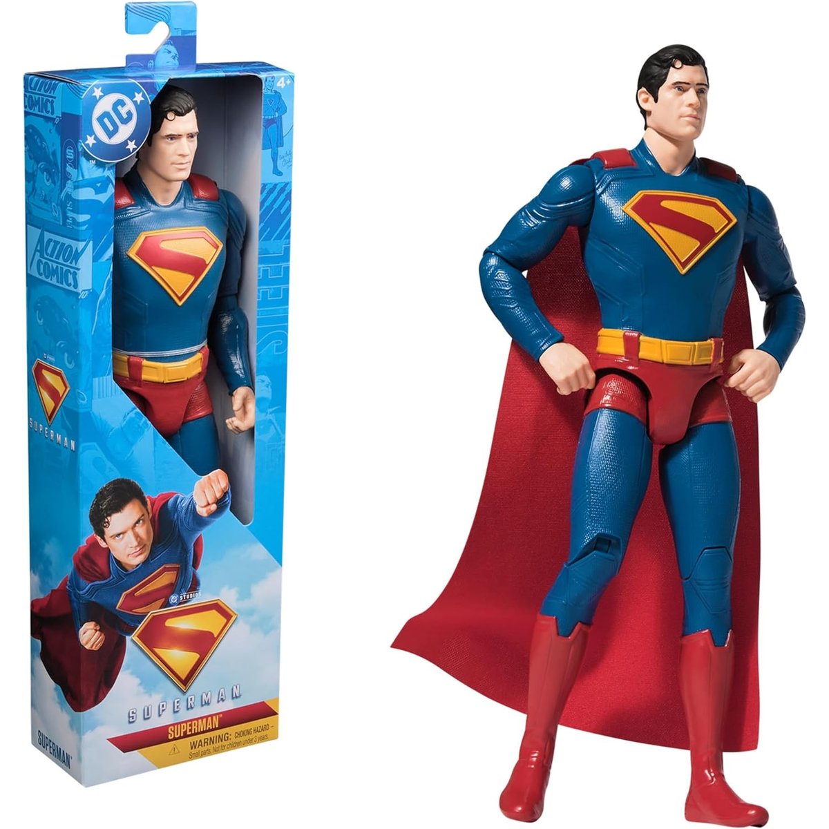 DC Comics Figurine Superman 30 cm multicolore, SPIN MASTER