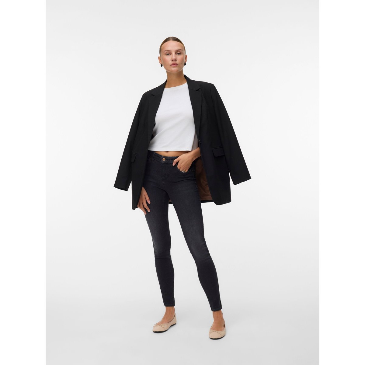 Jean Slim black, VERO MODA