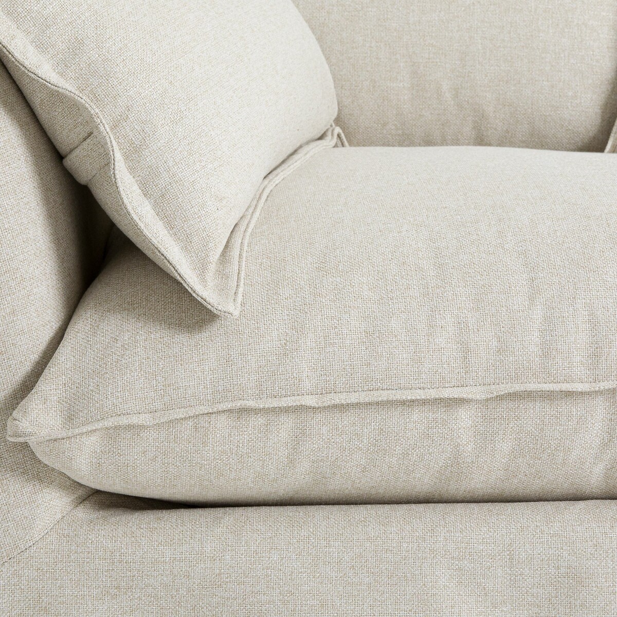 Housse de canapé polyester, Odna ecru, LA REDOUTE INTERIEURS