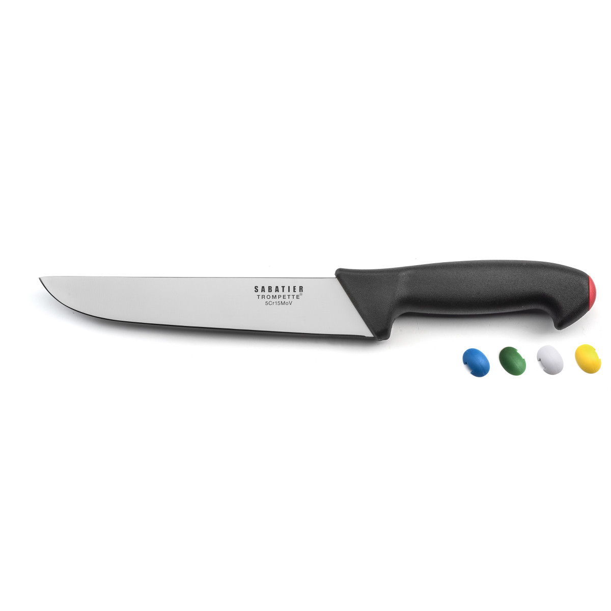 Couteau de boucher 20cm - noir, SABATIER TROMPETTE