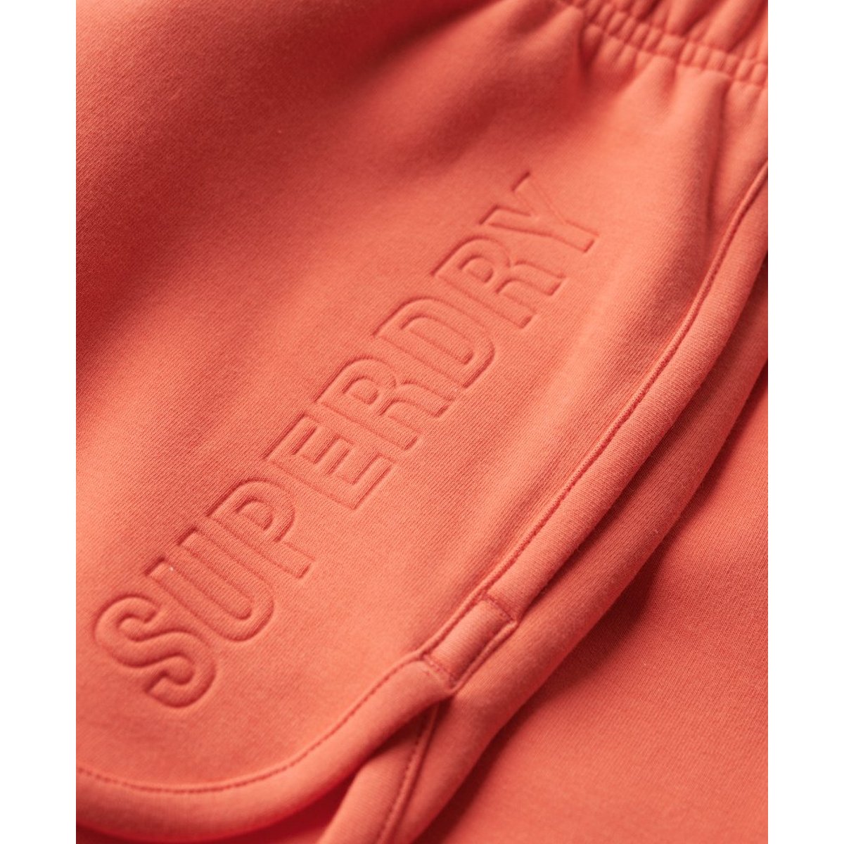 Short de sport Tech Racer corail chaud, SUPERDRY