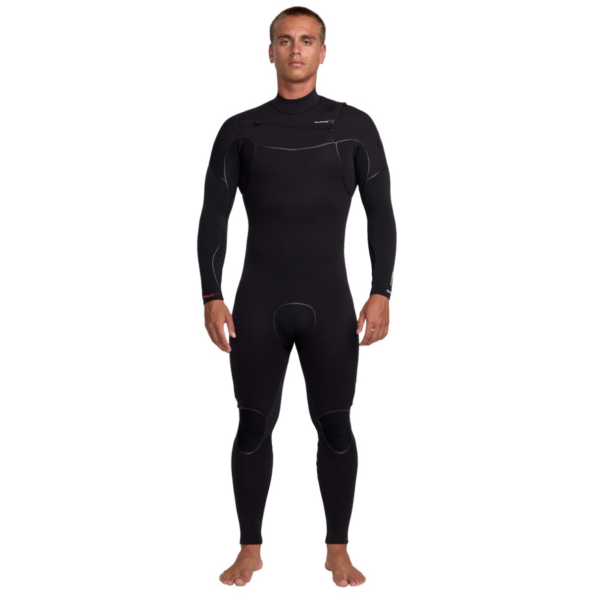 Combinaison de surf zip poitrine MARATHON SESSIONS 3/2MM noir black, QUIKSILVER