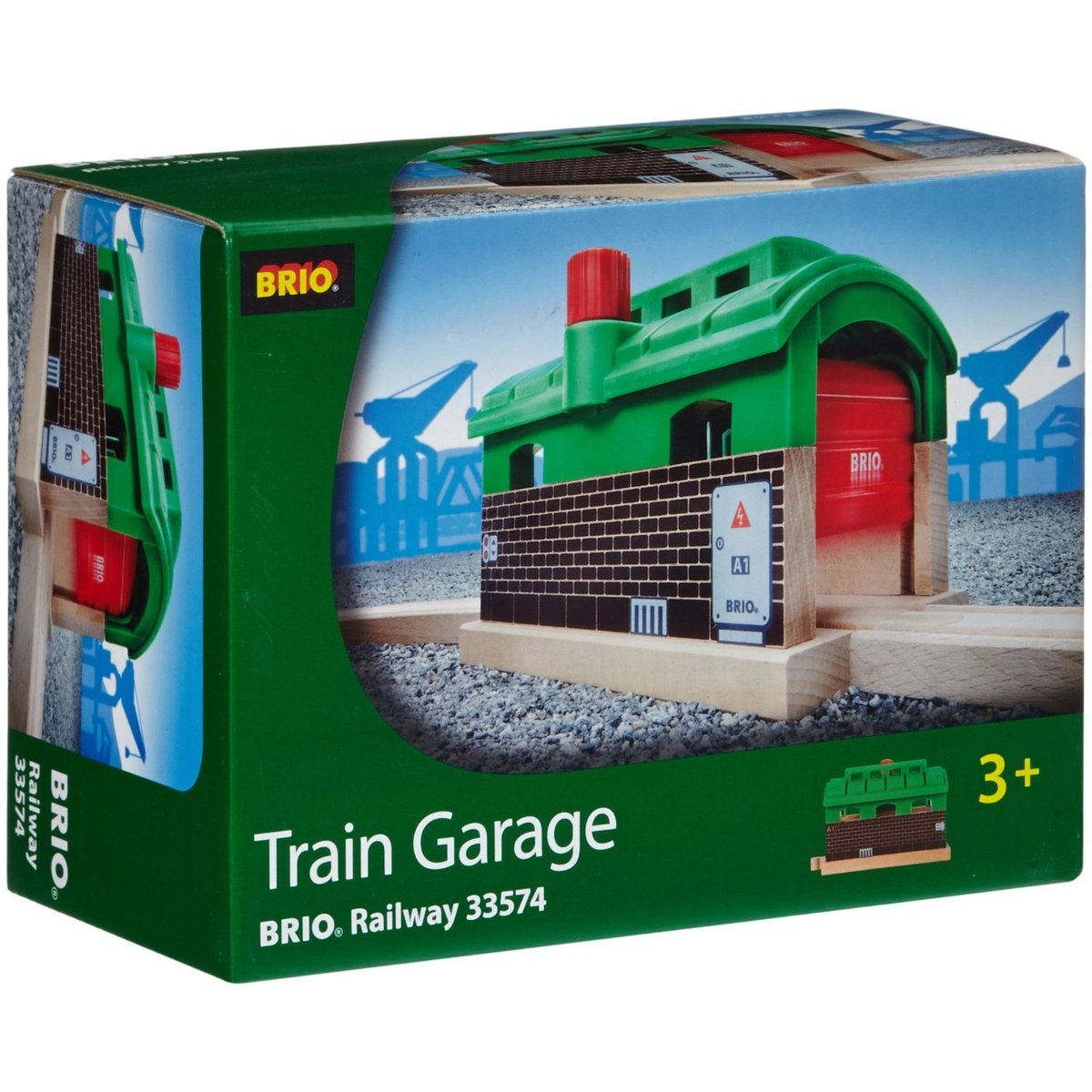 Tunnel garage beige, BRIO