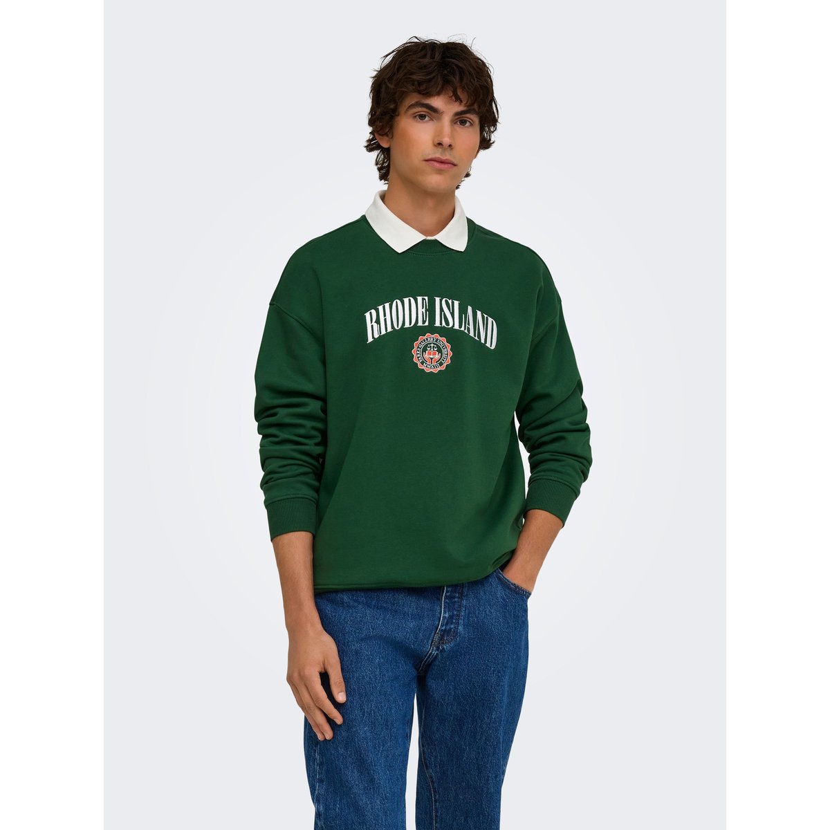 Sweat-Shirt pineneedle, ONLY & SONS