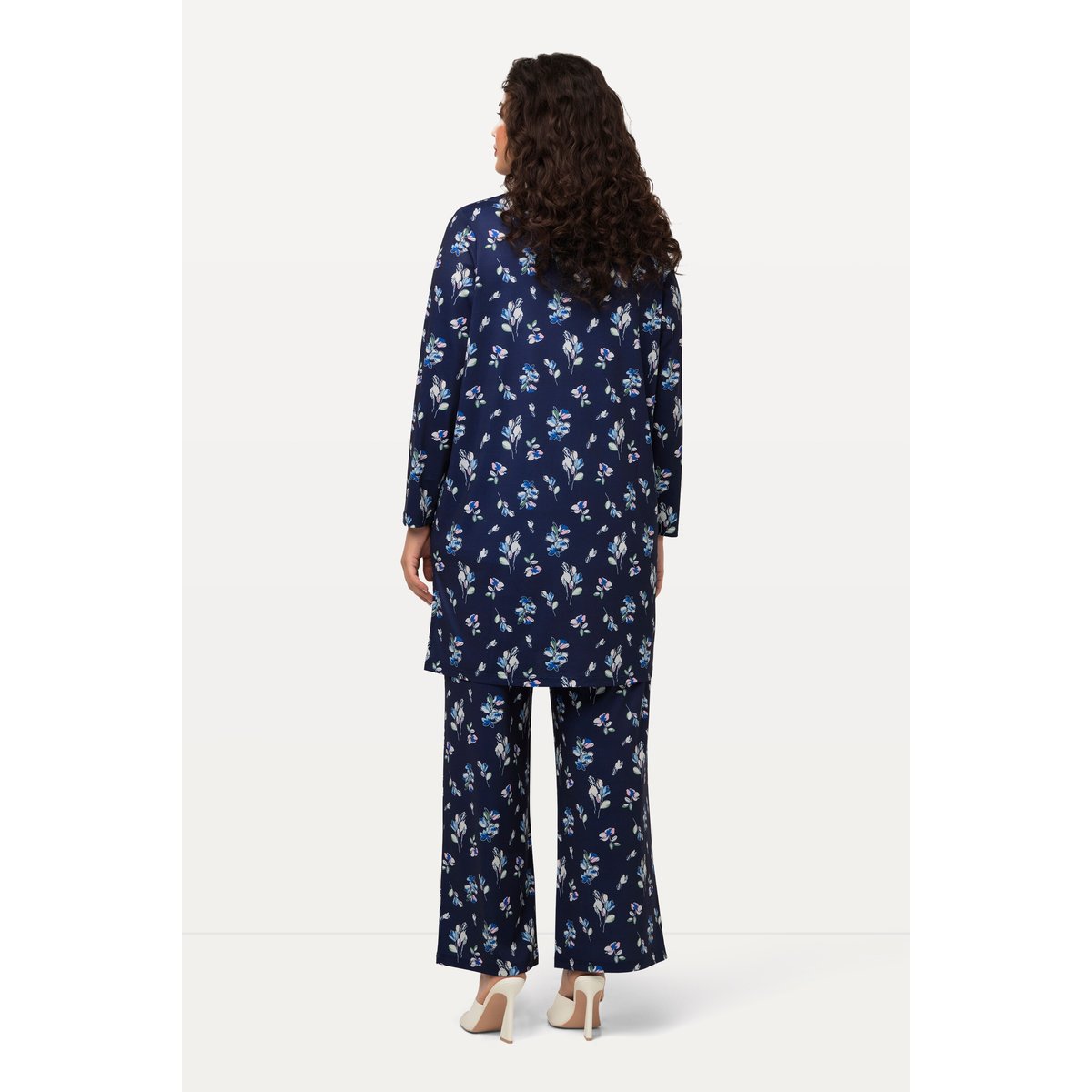 Veste en jersey à manches longues et col marine, ULLA POPKEN
