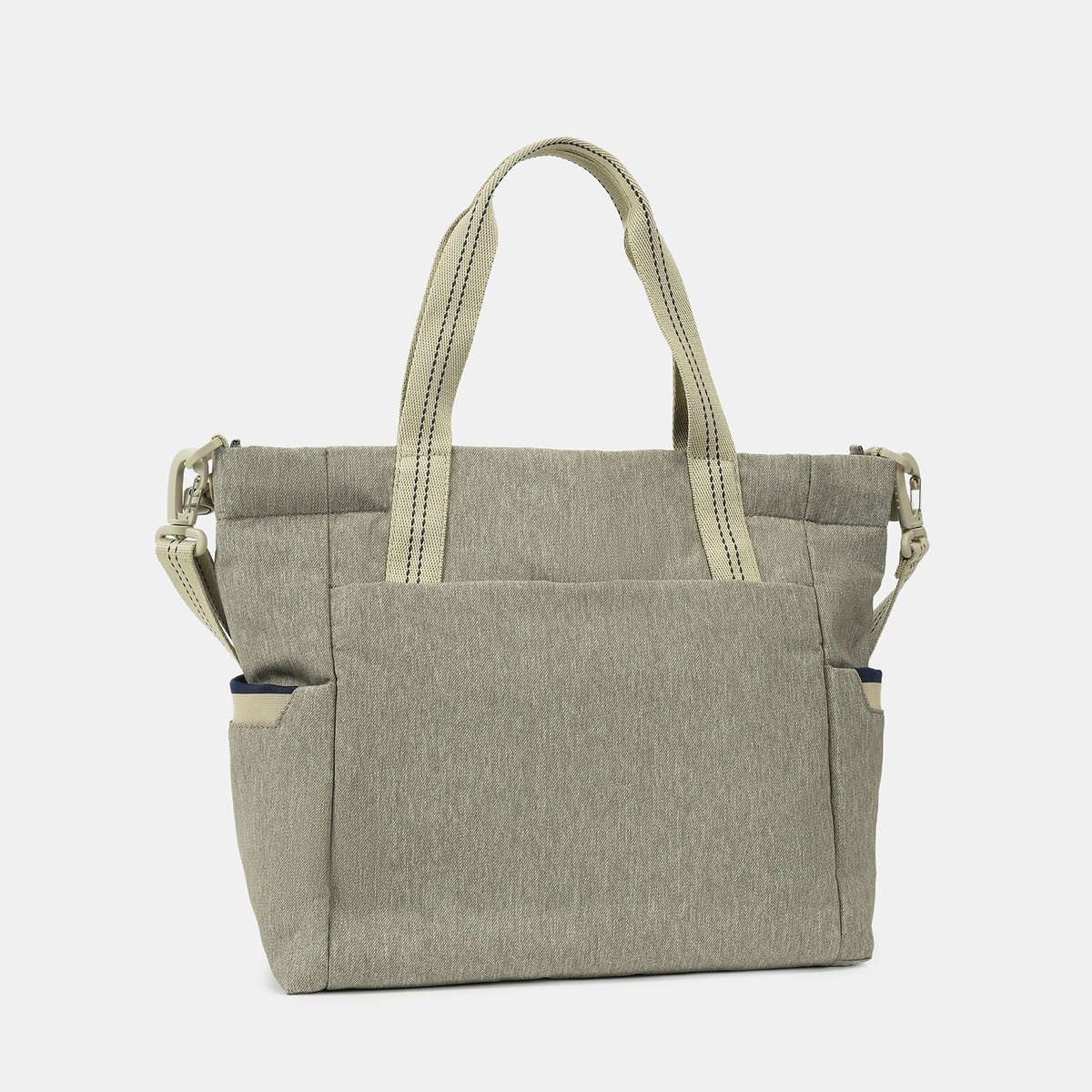 Sac cabas matelassé grand format covert green, HEDGREN