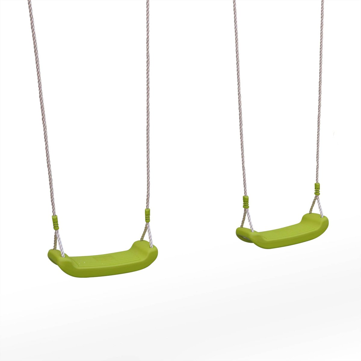 Aire de jeux balançoires, échelle en corde MISTRAL vert, SWEEEK