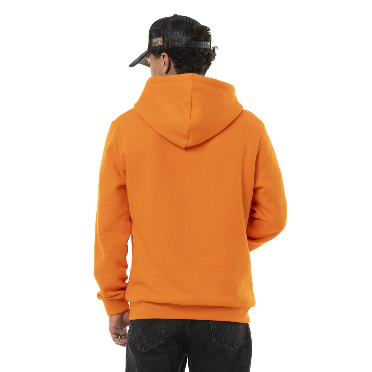 Sweat À capuche Cordon de serrage Spirit orange/noir, VON DUTCH