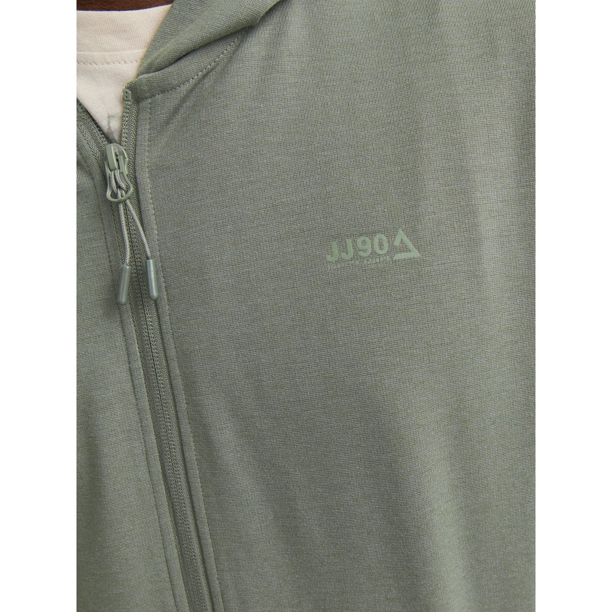 Sweat À Capuche Zippé agave green, JACK & JONES