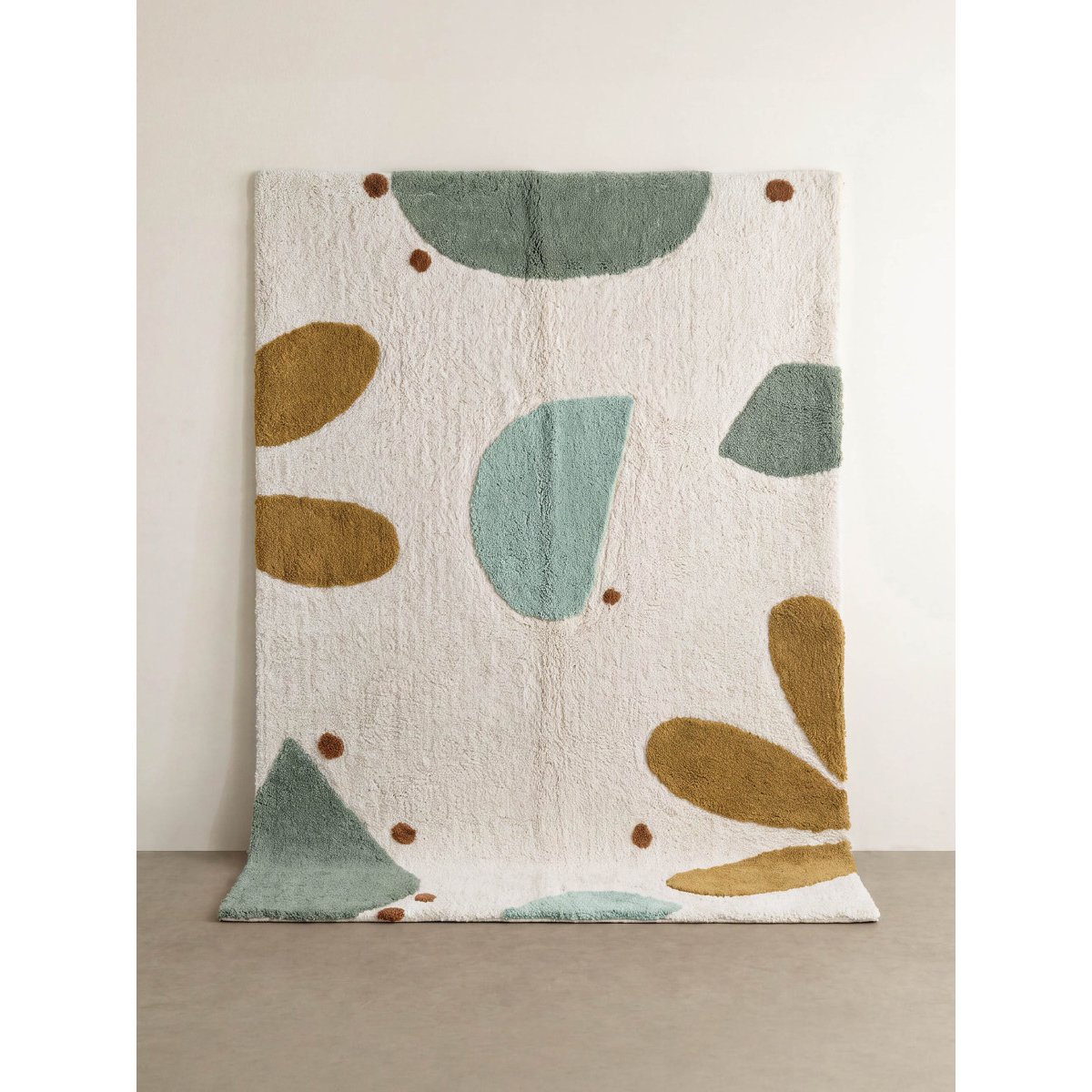 Tapis Textile - TROPIC menthe, KENAY
