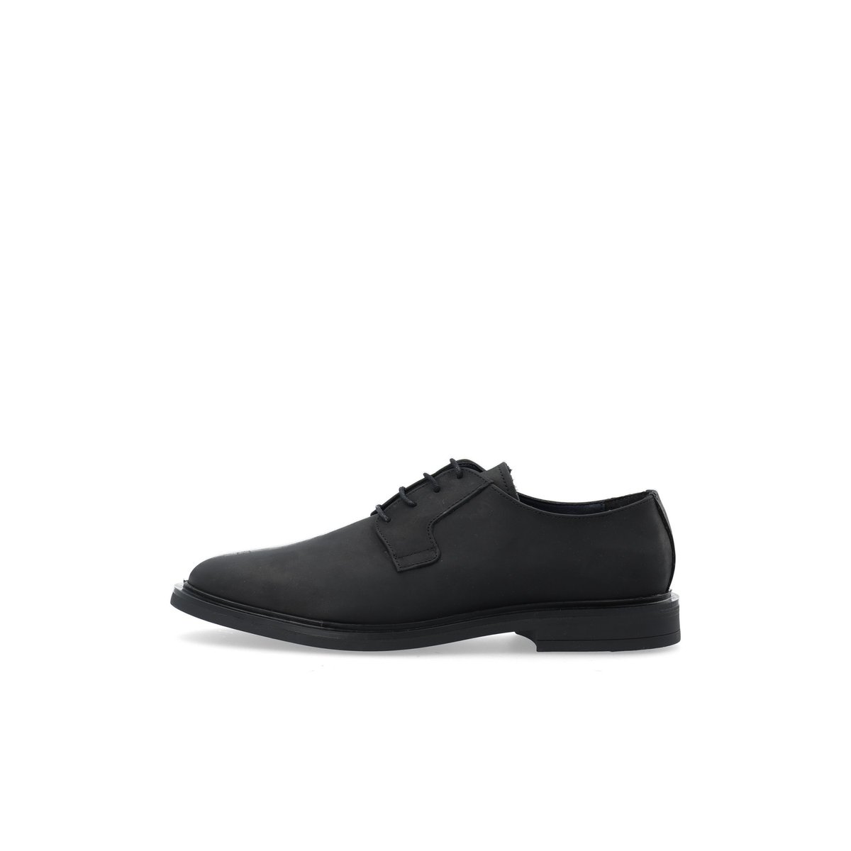 Derbies En Cuir noir - black, BIANCO