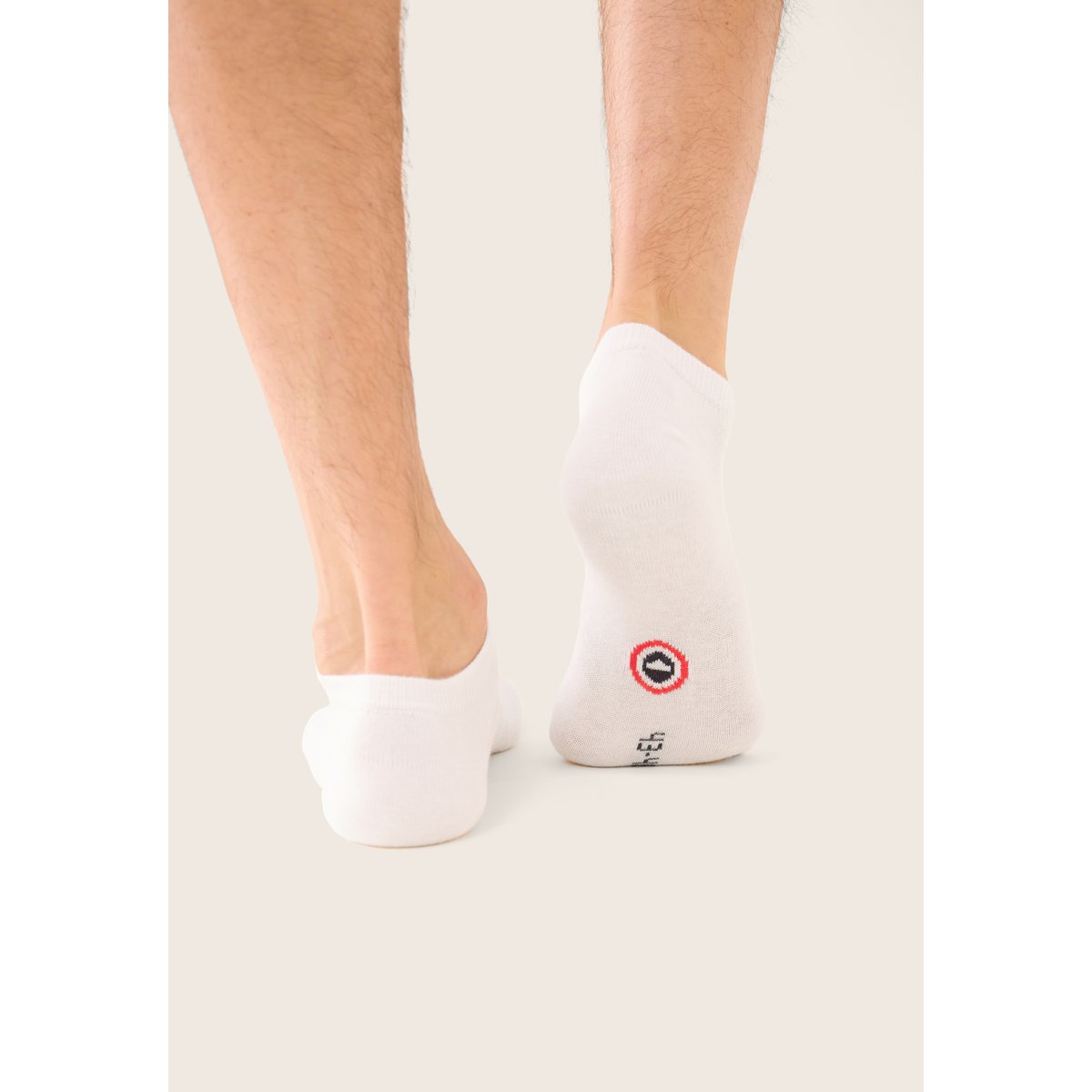 Lot de 2 chaussettes basses en coton Tonnerre blanc, LE SLIP FRANCAIS