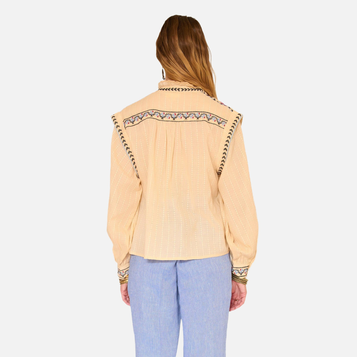 Blouse CLEA naturel, MKT STUDIO