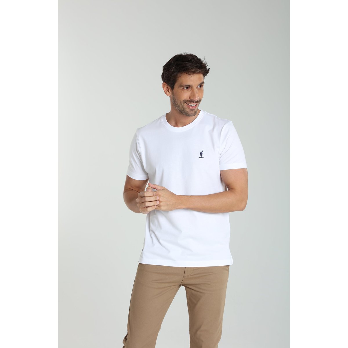T-shirt manches courtes coton TWEN blanc, GENTLEMAN FARMER