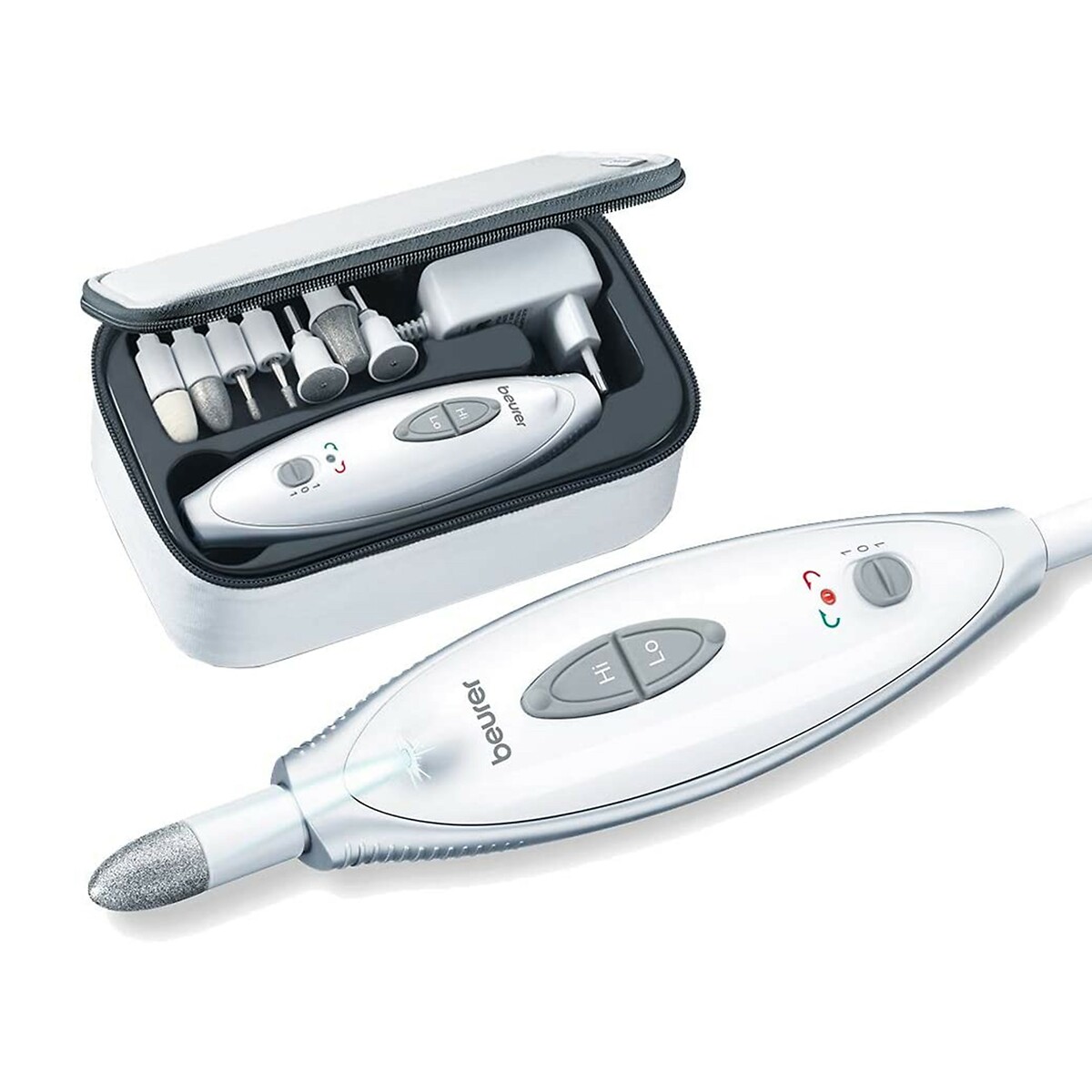 Set de manucure et pédicure MP 41 blanc, BEURER
