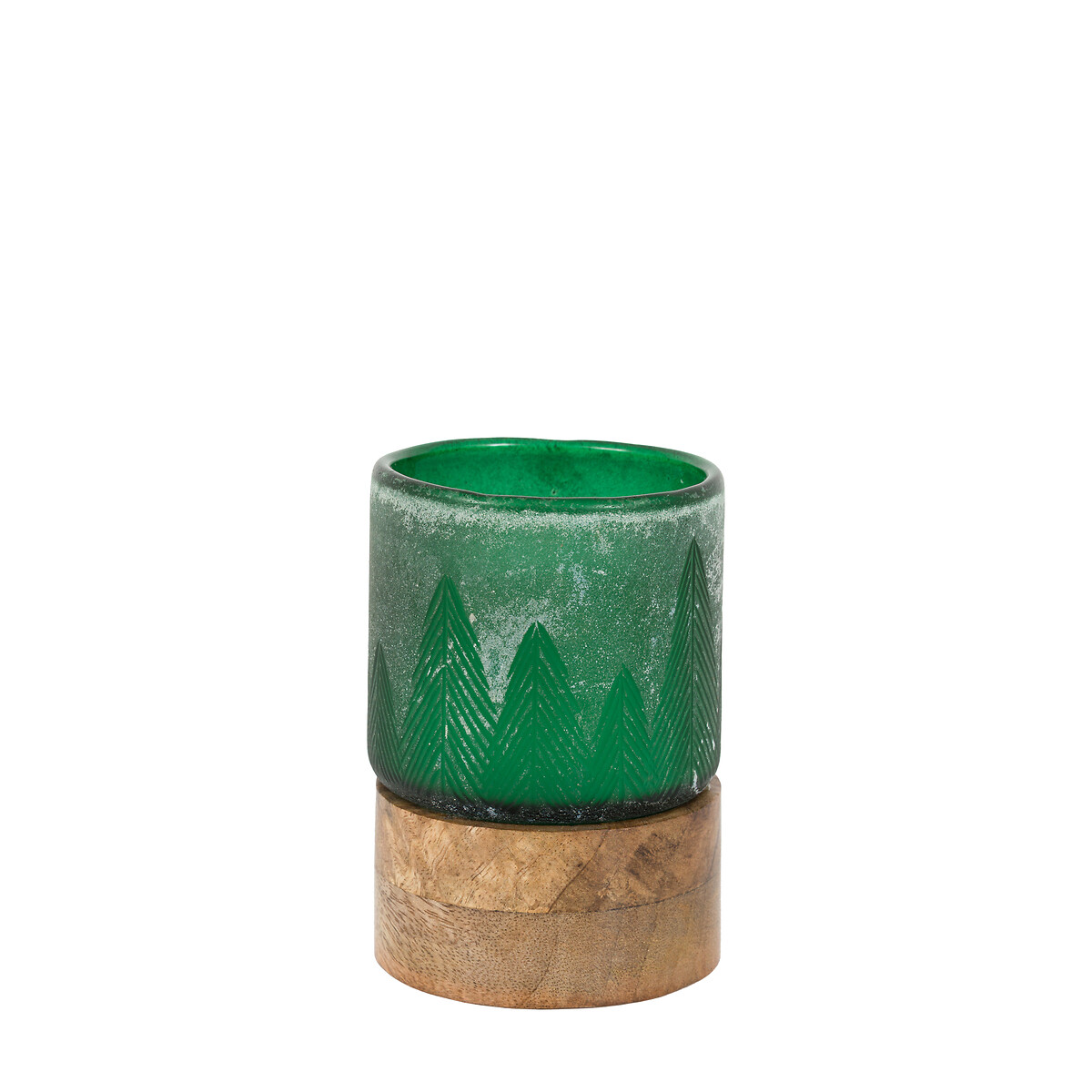 Forest Glass Candle Jar in Green green, SO'HOME