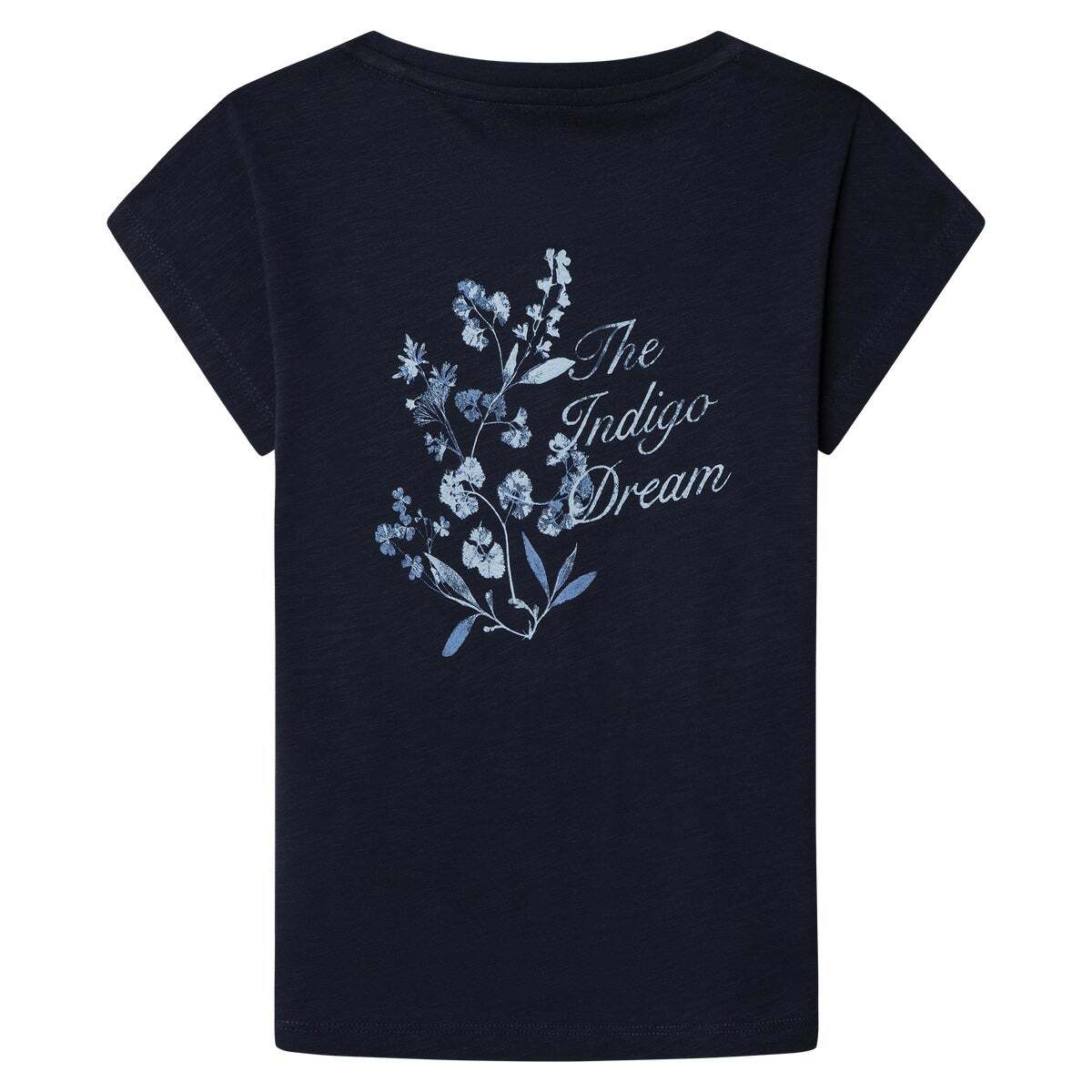 T-Shirt À Coupe Décontractée Avec Imprimé Au Dos marine, PEPE JEANS