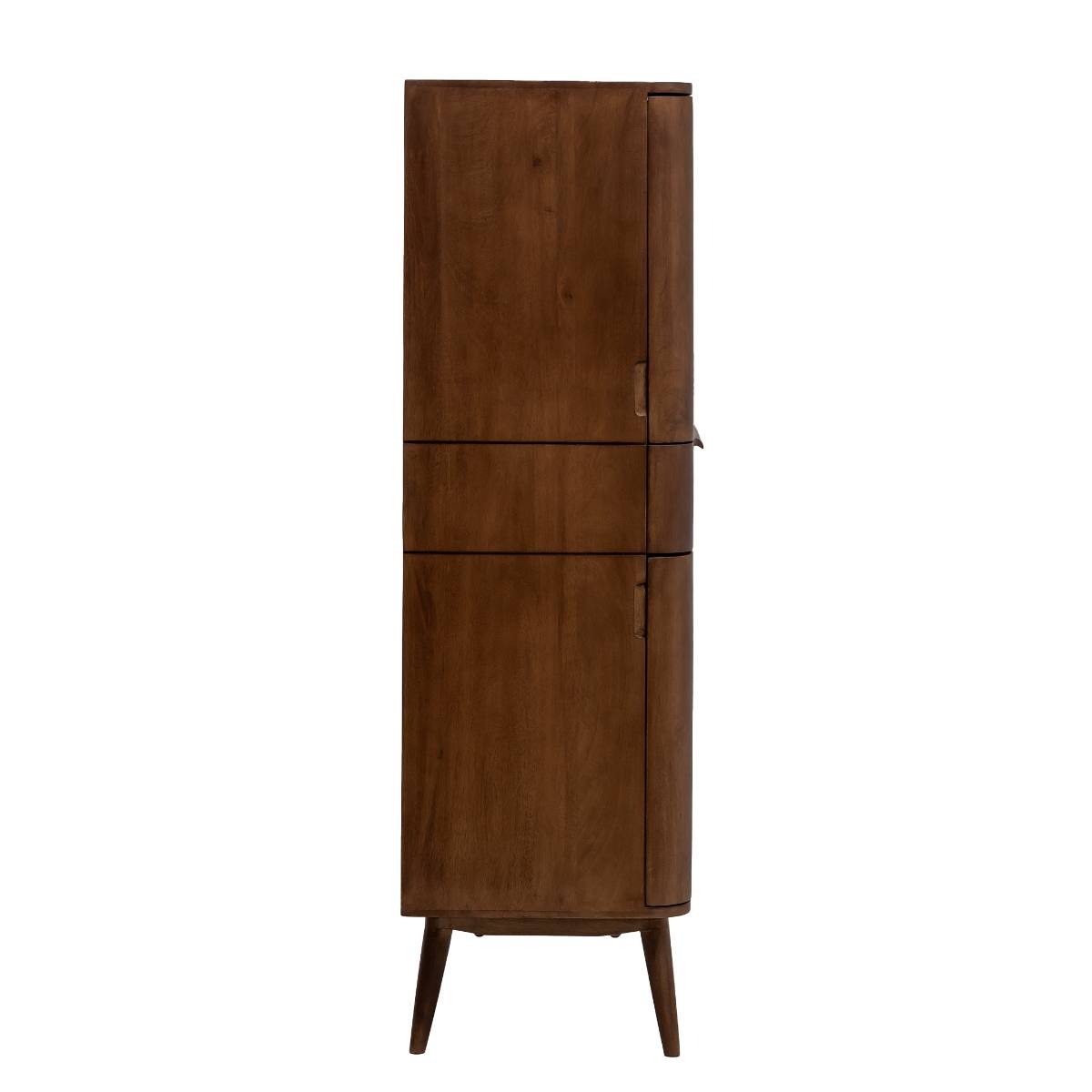 Armoire en bois de manguier ALÉNA bois foncé, MADE IN MEUBLES