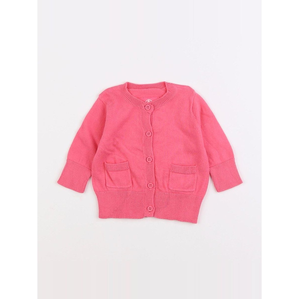 Gilet - Très bon état rose, PETIT BATEAU
