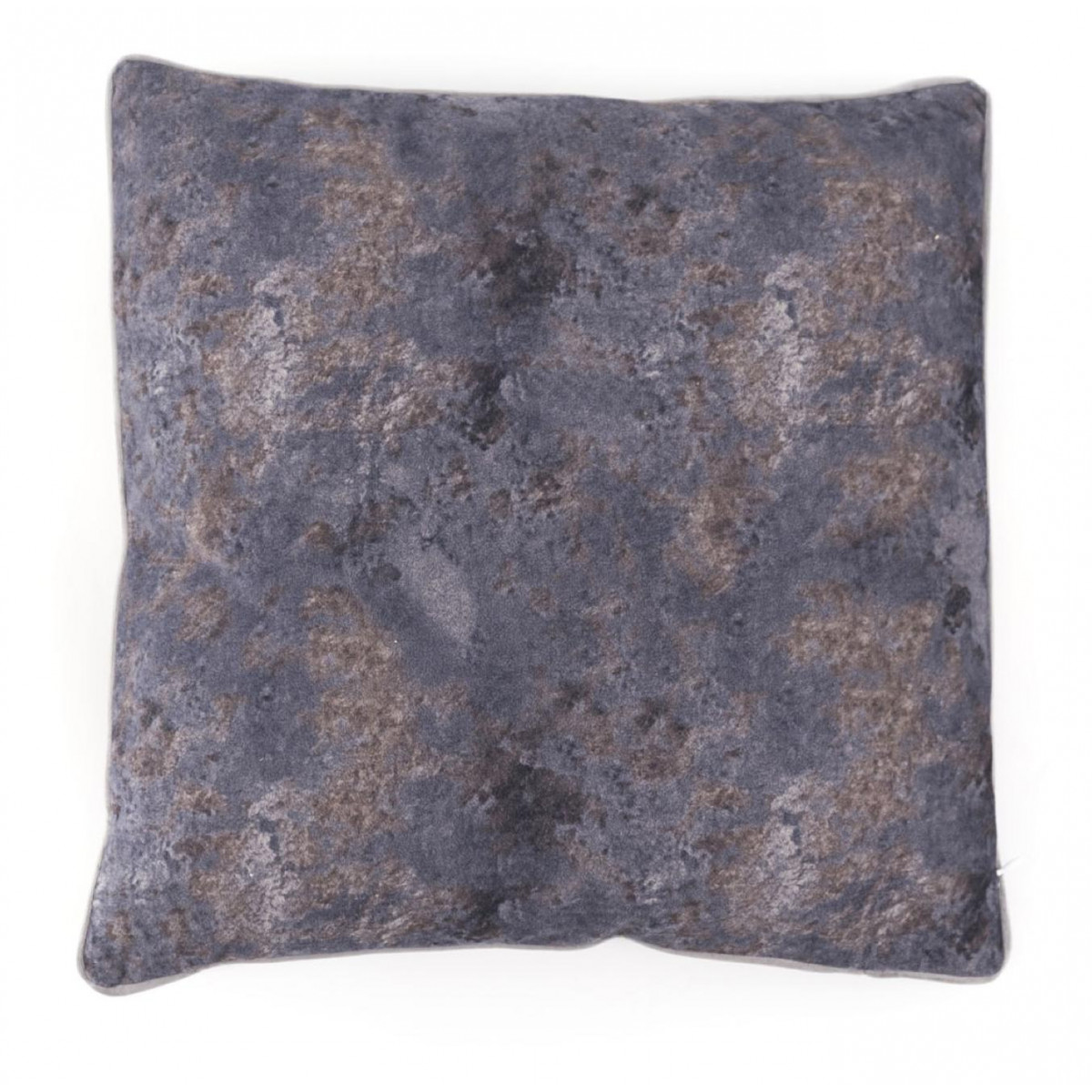 Coussin Polyester Gris 45x45cm - DÉCORATION gris, DECORATION D’AUTREFOIS
