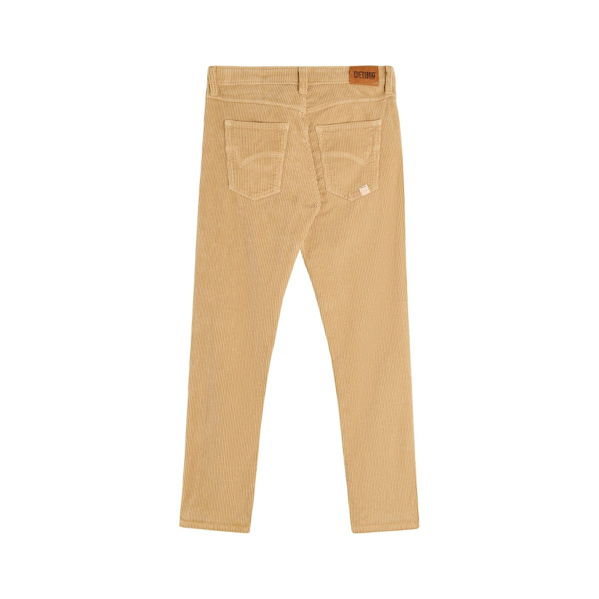 PANTALON REGULAR VELOURS BISCOTTI beige, PULLIN