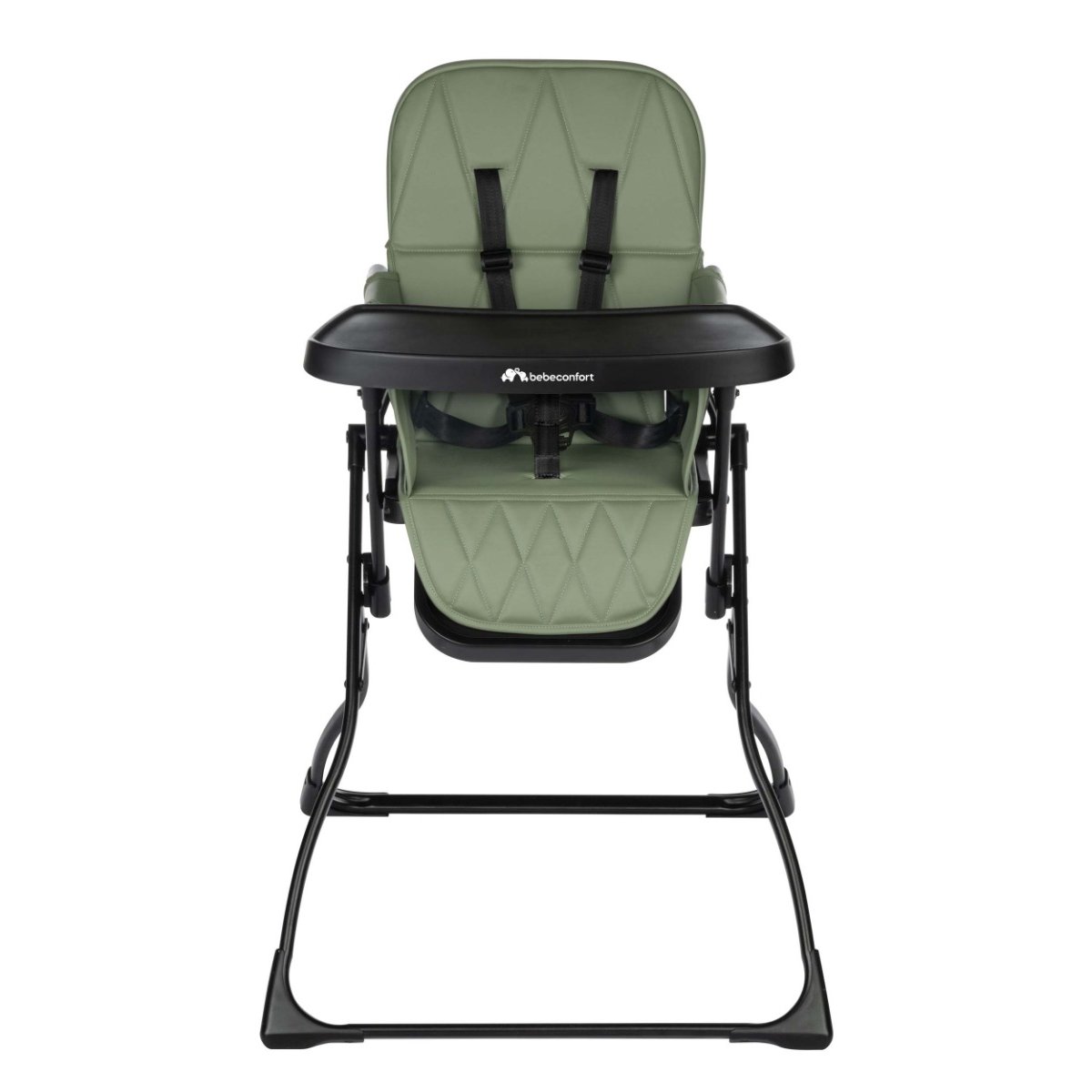 Chaise haute bébé Lily, ultra compacte et légère vert, BEBECONFORT