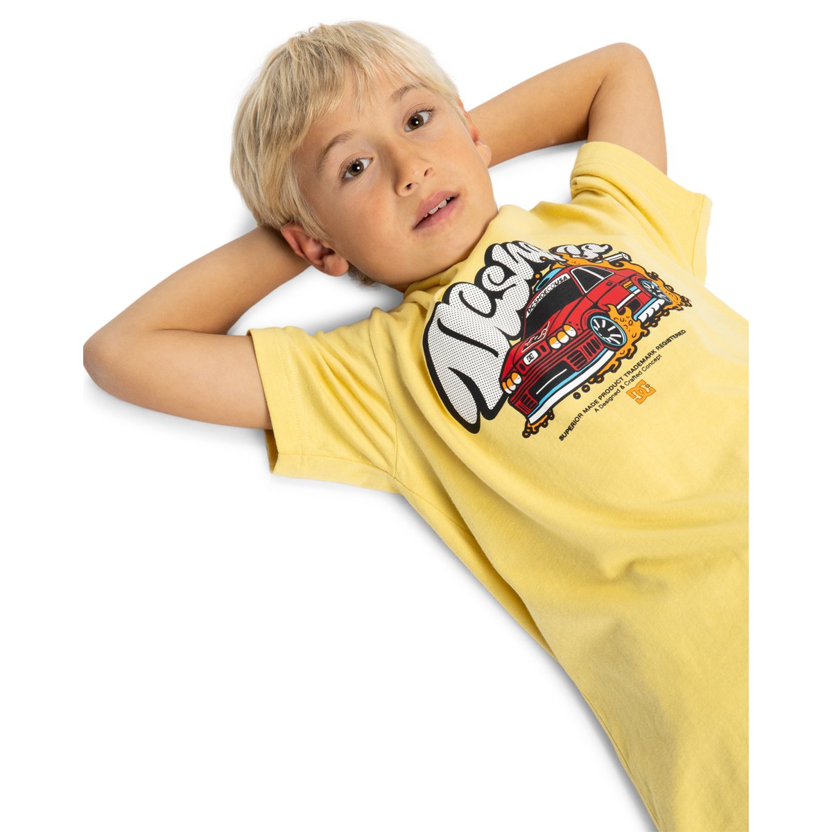 DC Shoes Apparel|Tops Garçon 8-16 ans EDBZT03442 jaune dusky citron, DC SHOES