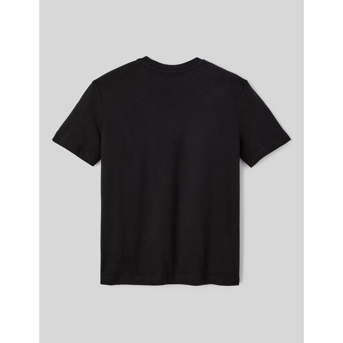 T-shirt basique col rond noir, BZB