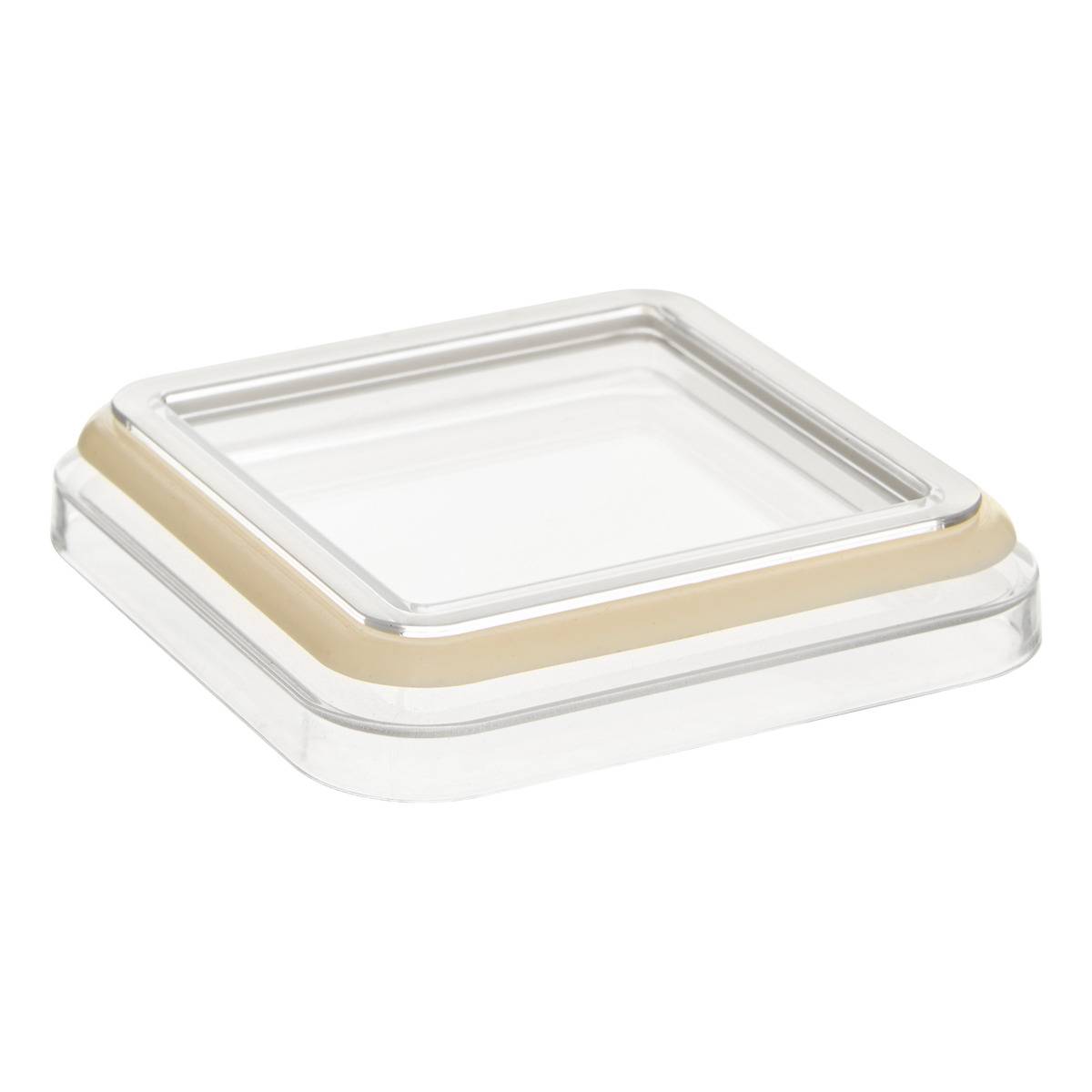 Boîte de conservation carrée ESKE transparent, 5FIVE SIMPLY SMART