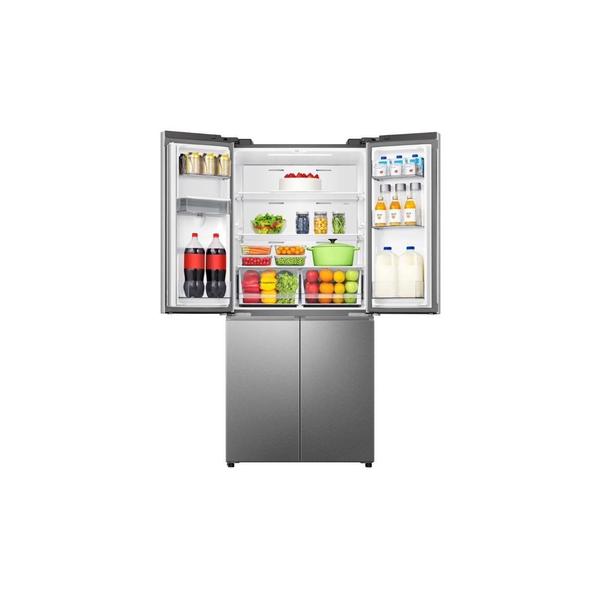 Réfrigérateur multi portes RQ5P470SMIE couleur unique, HISENSE