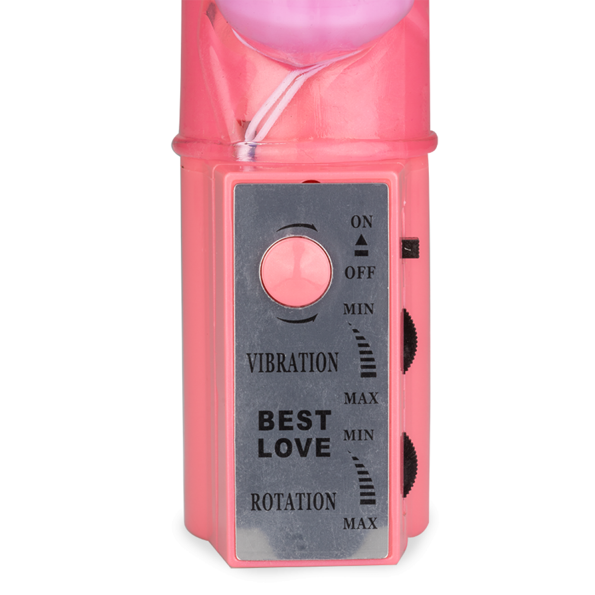 Vibromasseur vibro rabbit diamètre XL rose, LOVE AND VIBES