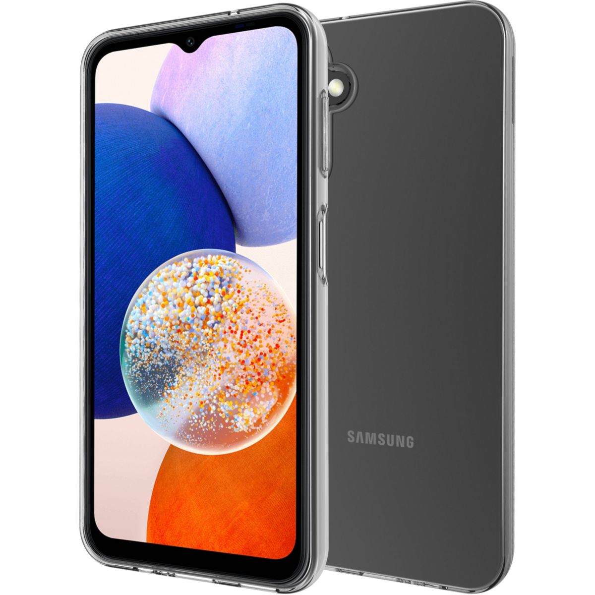 Coque Samsung A14 5G Souple Made In France transparent, ESSENTIEL B