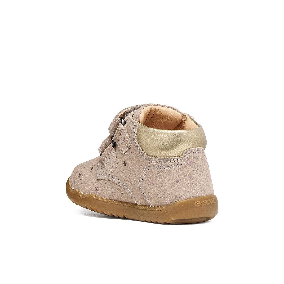 Zapatillas0 altas con velcro. MACCHIA beige , GEOX
