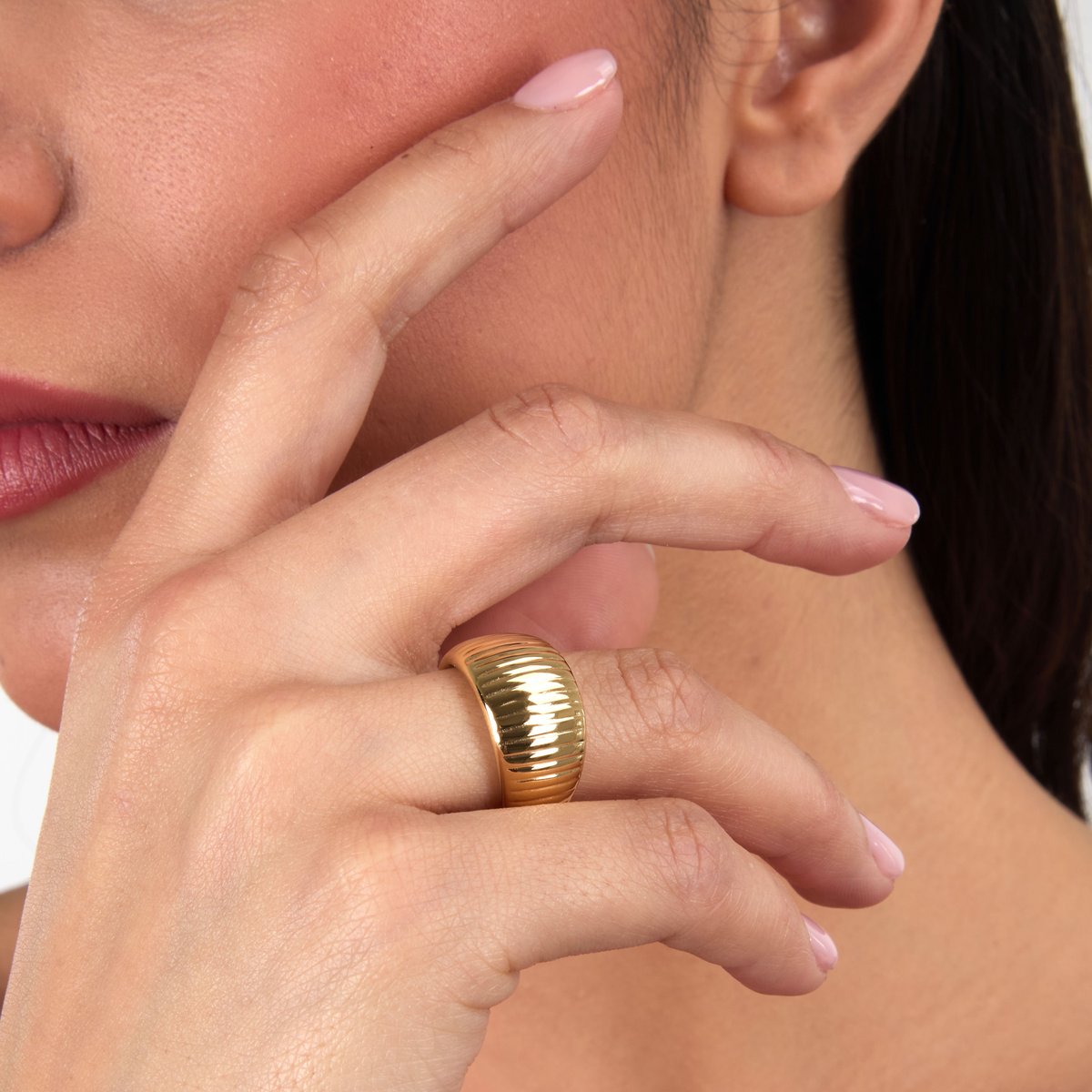 Bague ONDA or jaune, MORELLATO